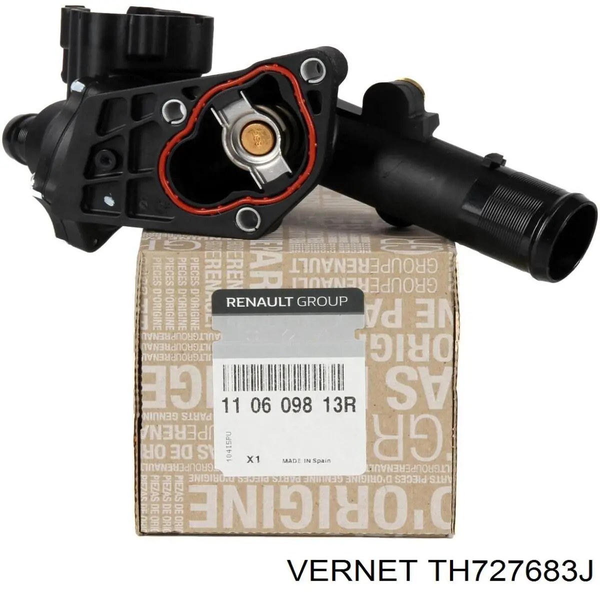 Кожух термостата Vernet TH727683J ціна, від 29.95 USD