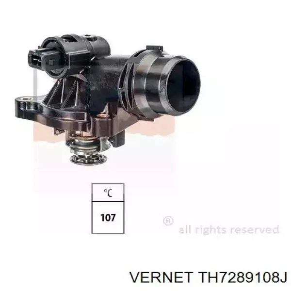 Купити TH7289108J Vernet Корпус термостата