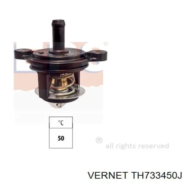 Купити TH733450J Vernet Термостат в корпусі