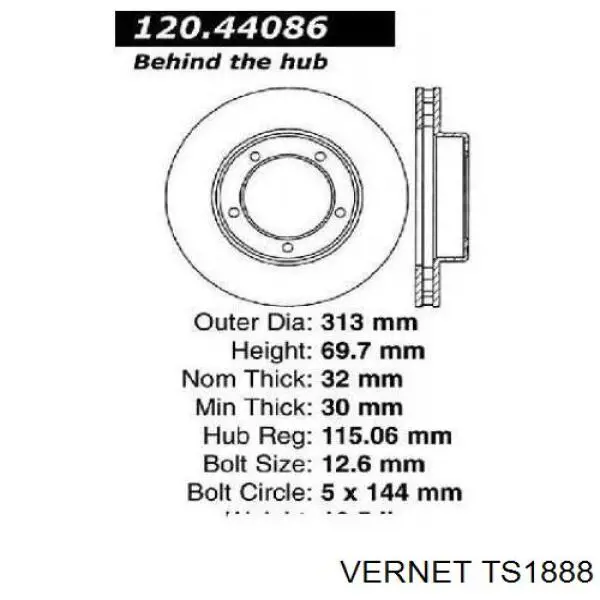 Датчик температури радіатора Vernet TS1888 ціна, від 11.82 USD