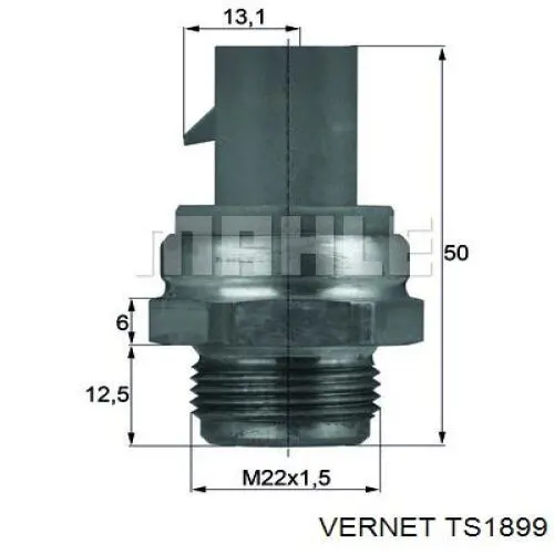 TS1899 Vernet Датчик радіатора