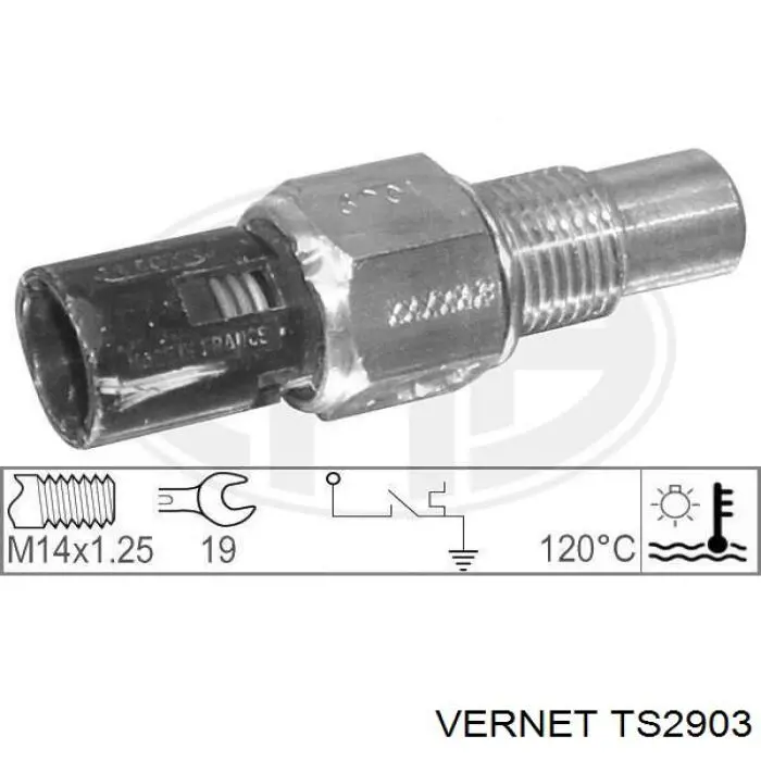 Купити TS2903 Vernet Датчик включення вентилятора