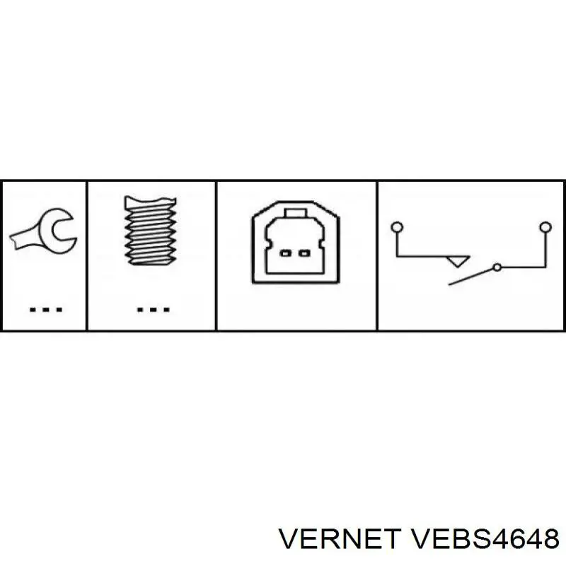 Датчик включення стопсигналу VEBS4648 Vernet