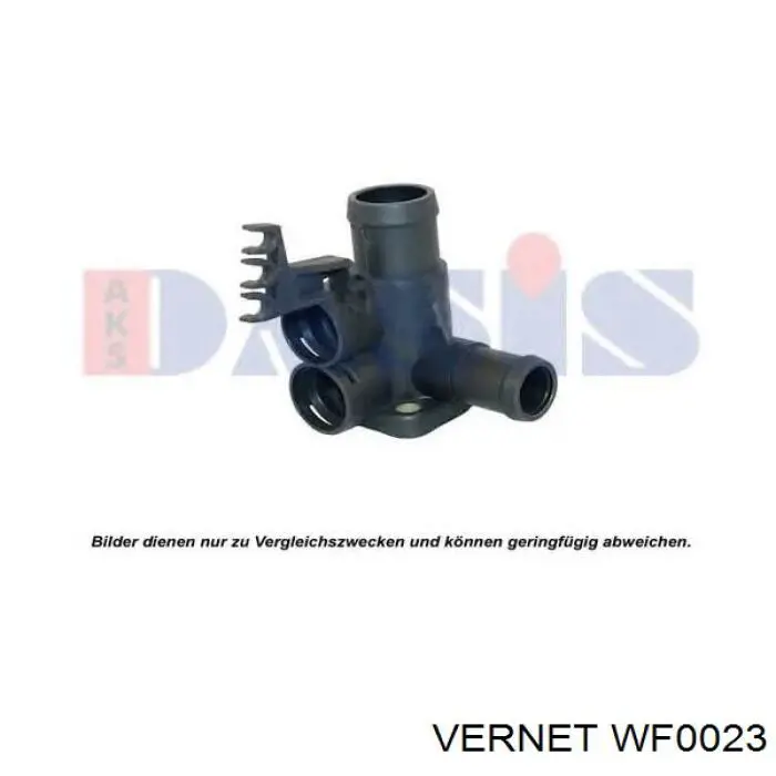 Фланець системи охолодження (трійник) Vernet WF0023 ціна, від 2.54 USD