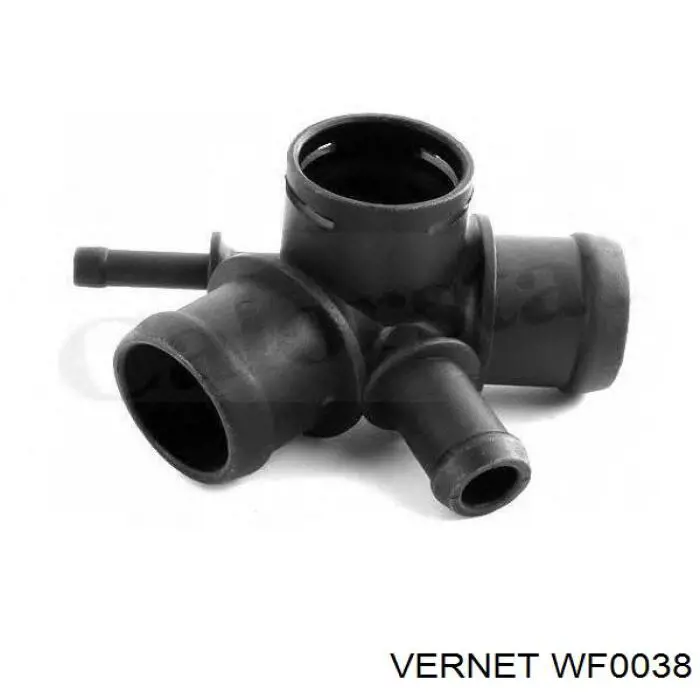 Фланець системи охолодження (трійник) WF0038 Vernet
