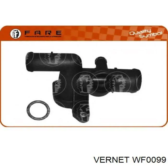 Купити WF0099 Vernet Фланець системи охолодження (трійник)