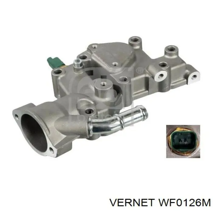 Кожух термостата Vernet WF0126M ціна, від 36.54 USD