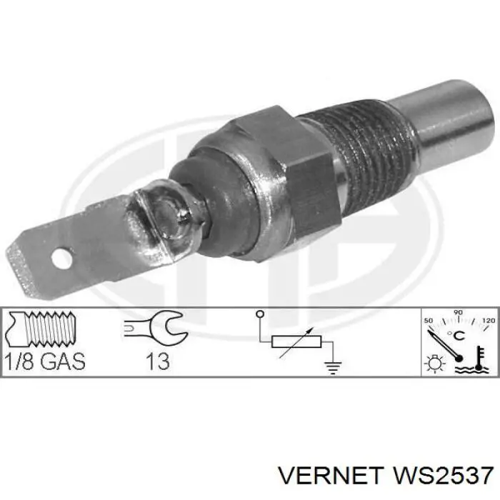 Купити WS2537 Vernet Датчик температури охолоджуючої рідини