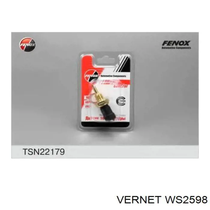 Термодатчик охолоджуючої рідини Vernet WS2598 ціна, від 7.78 USD