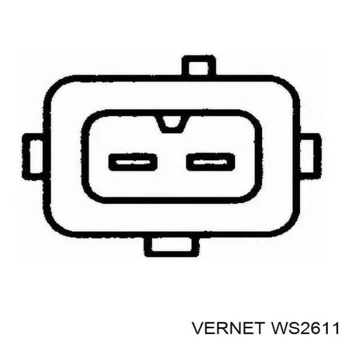 Термодатчик охолоджуючої рідини Vernet WS2611 ціна, від 7.26 USD
