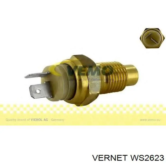 Термодатчик охолоджуючої рідини Vernet WS2623 ціна, від 7.35 USD