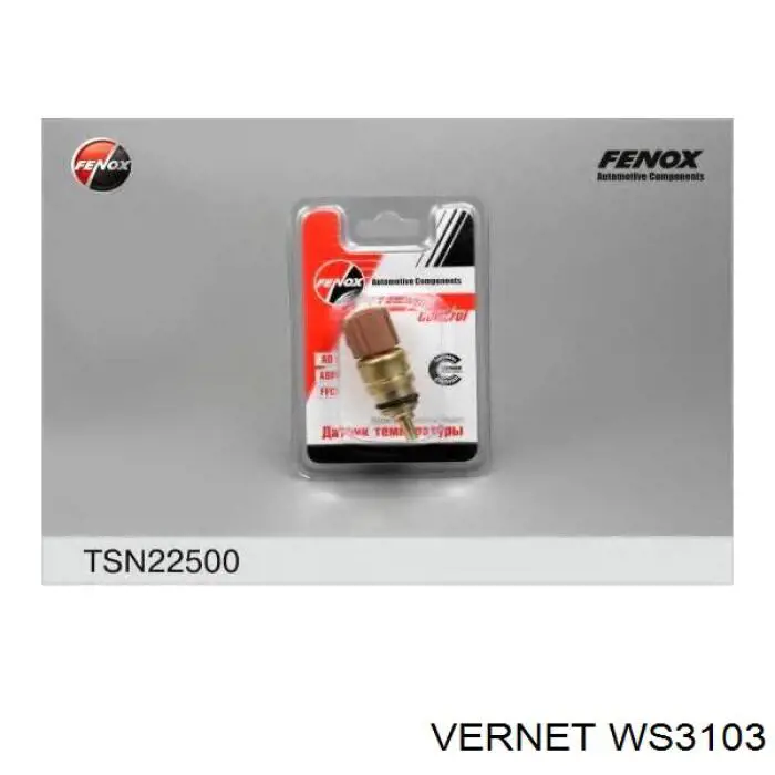 Датчик температури охолоджуючої рідини WS3103 Vernet