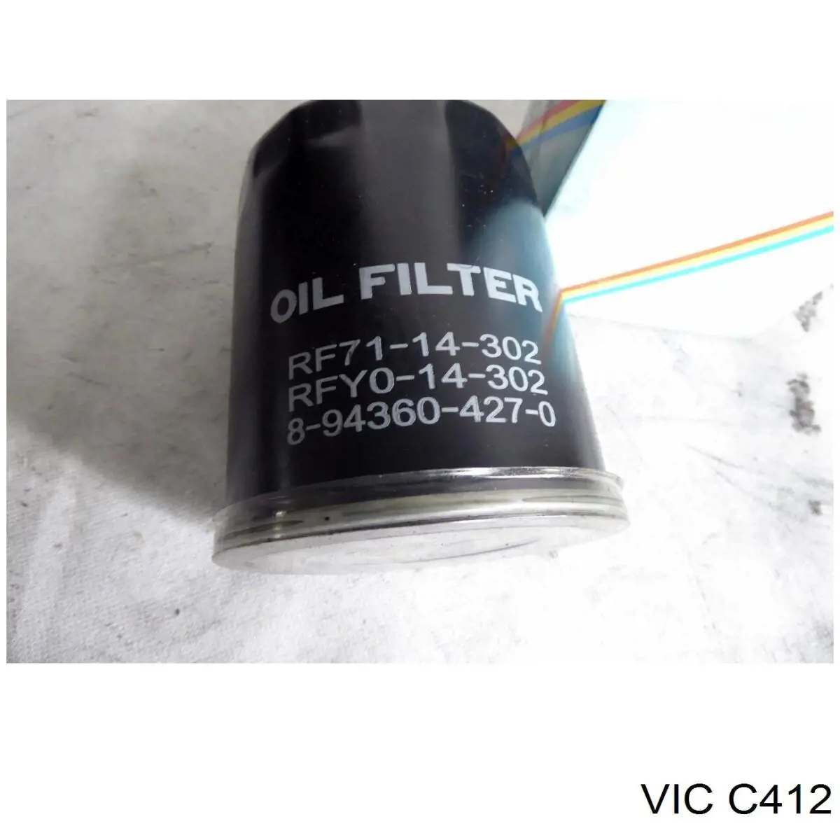 C412 Vic фільтр масляний