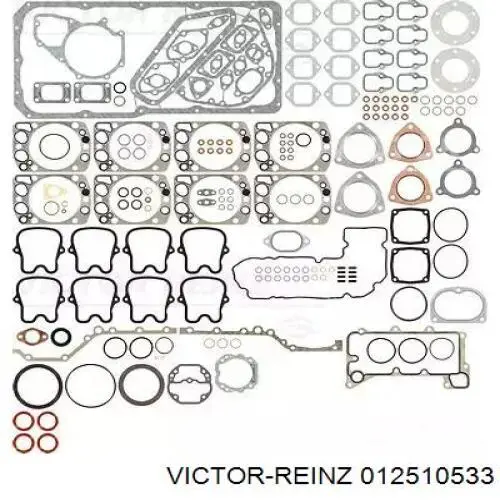 012510533 Victor Reinz комплект прокладок двигуна, повний