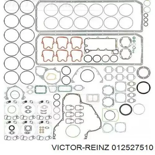012527510 Victor Reinz комплект прокладок двигуна, повний