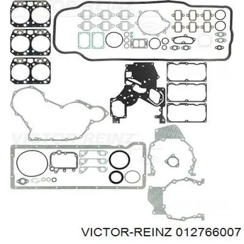 012766007 Victor Reinz комплект прокладок двигуна, нижній