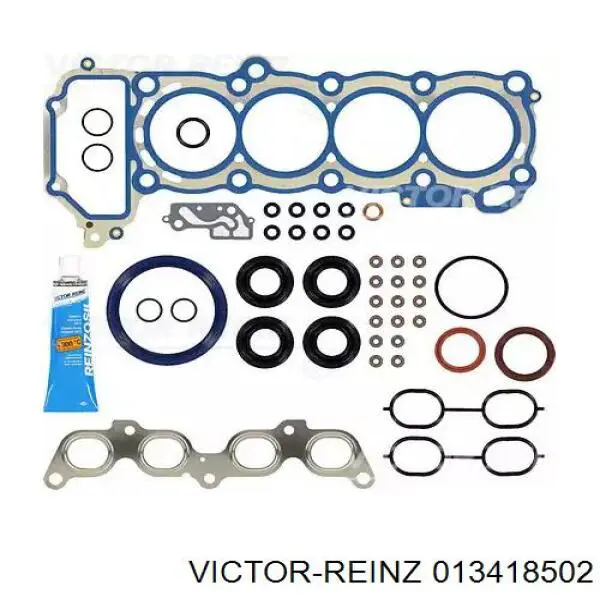 Комплект прокладок двигуна, повний Victor Reinz 013418502 ціна, від 118.08 USD