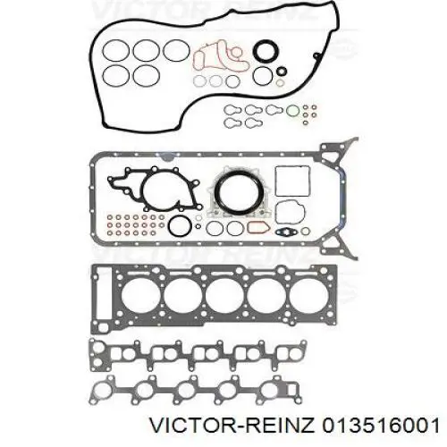 013516001 Victor Reinz комплект прокладок двигуна, повний