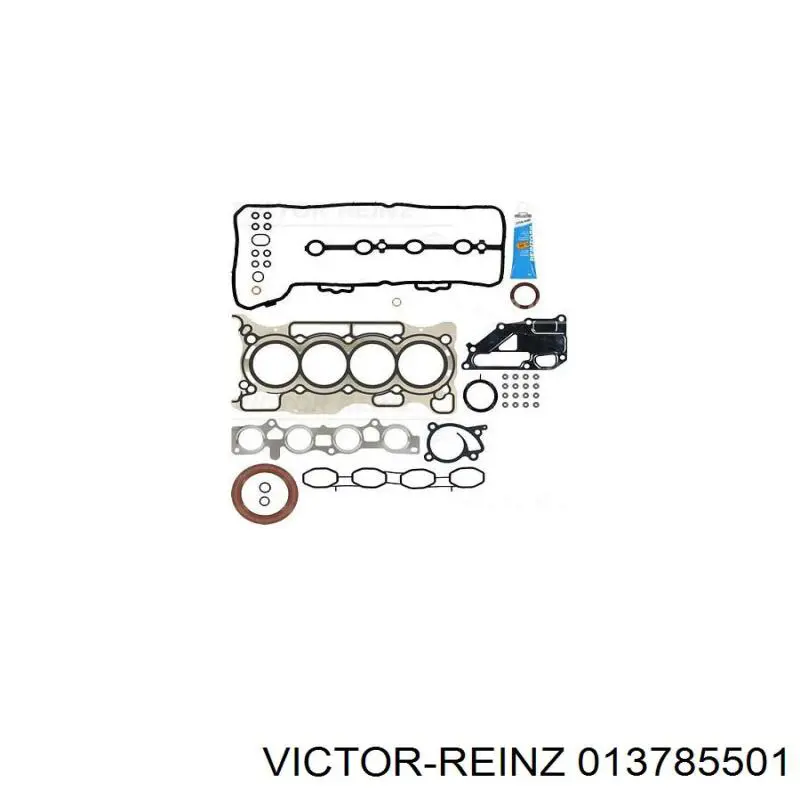 10101EE027 Nissan/Infiniti Набір прокладок двигуна
