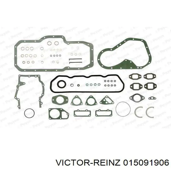 015091906 Victor Reinz комплект прокладок двигуна, повний