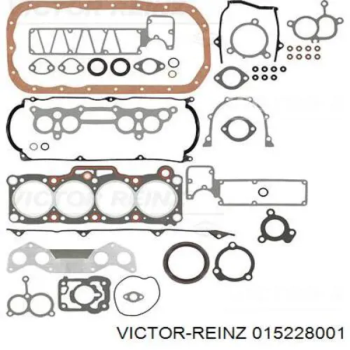 015228001 Victor Reinz комплект прокладок двигуна, повний
