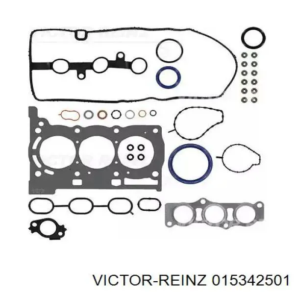 Комплект прокладок двигуна, повний Victor Reinz 015342501 ціна, від 96.38 USD