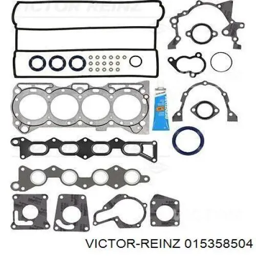 015358504 Victor Reinz Набір прокладок двигуна
