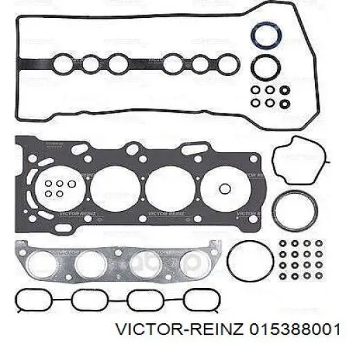Комплект прокладок двигуна, повний 015388001 Victor Reinz