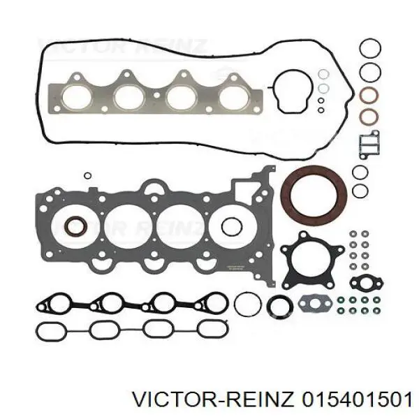 Комплект прокладок двигуна, повний Victor Reinz 015401501 ціна, від 168.99 USD