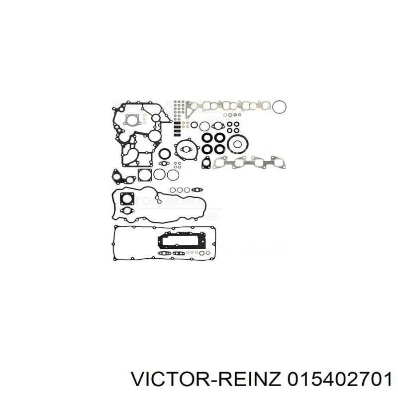 Комплект прокладок двигуна, повний Victor Reinz 015402701 ціна, від 172.75 USD
