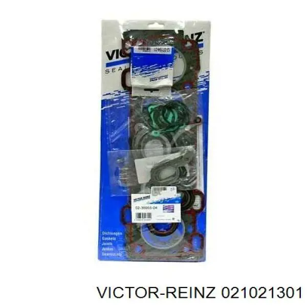 Комплект прокладок двигуна, верхній 021021301 Victor Reinz