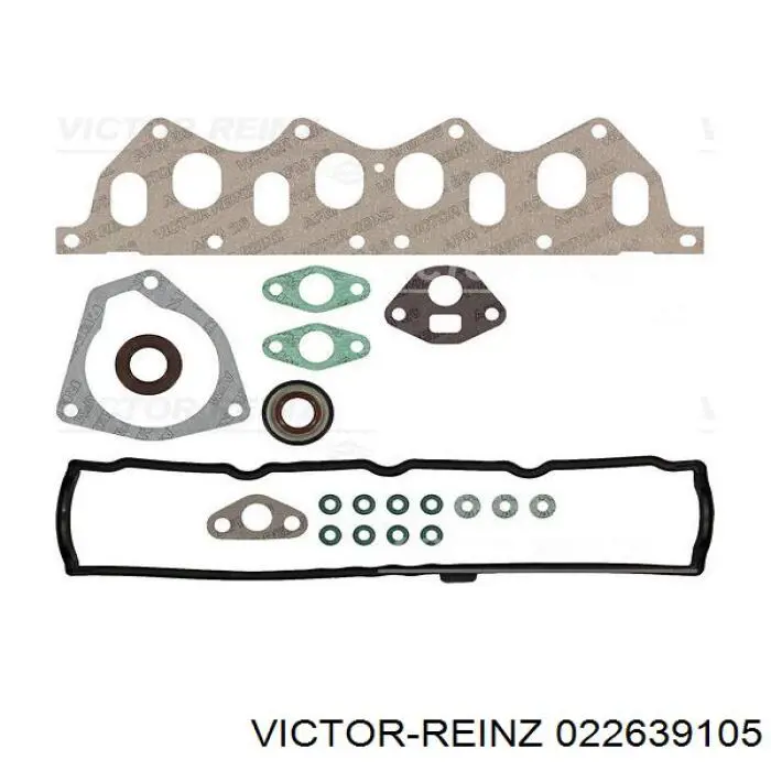 22639105 Victor Reinz комплект прокладок двигуна, верхній