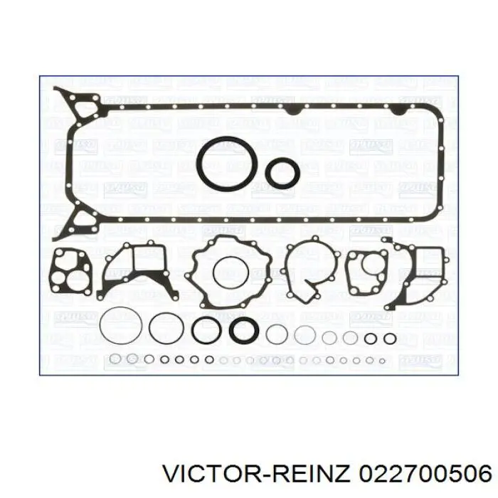 022700506 Victor Reinz Комплект прокладок двигуна, верхній