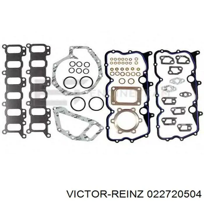 022720504 Victor Reinz комплект прокладок двигуна, верхній