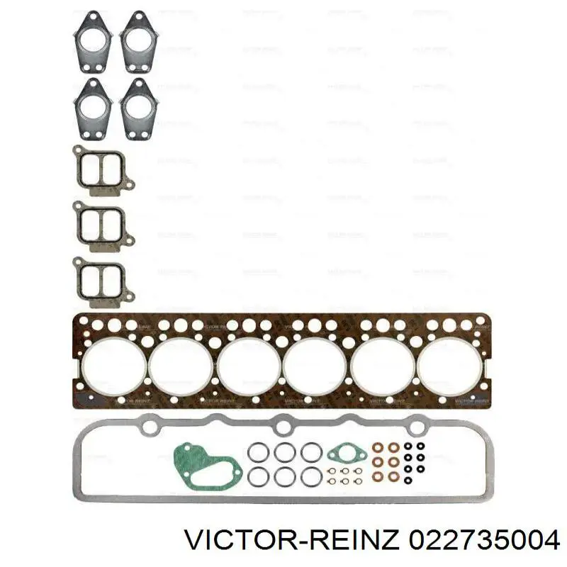 22735004 Victor Reinz комплект прокладок двигуна, верхній
