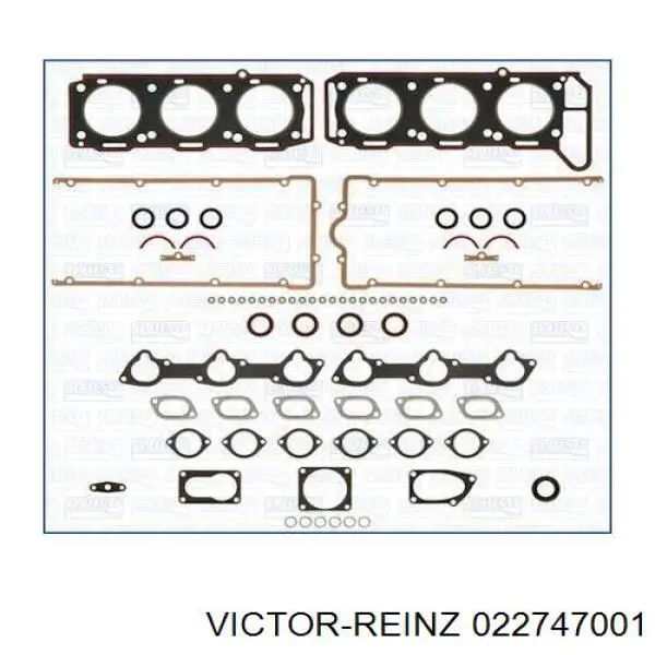Купити 022747001 Victor Reinz Комплект прокладок двигуна, верхній