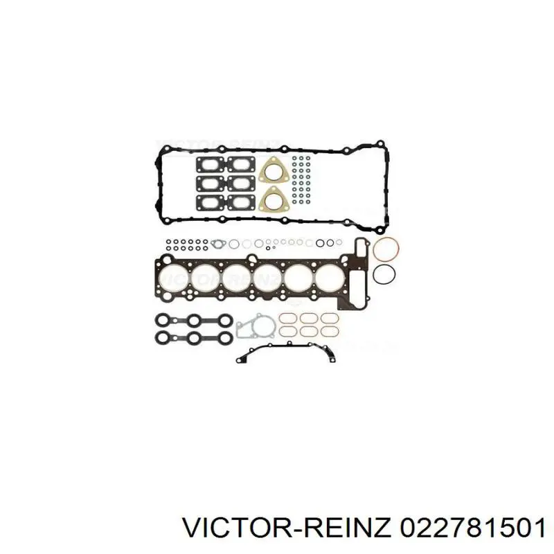 Комплект прокладок двигуна, верхній Victor Reinz 022781501 ціна, від 167.00 USD