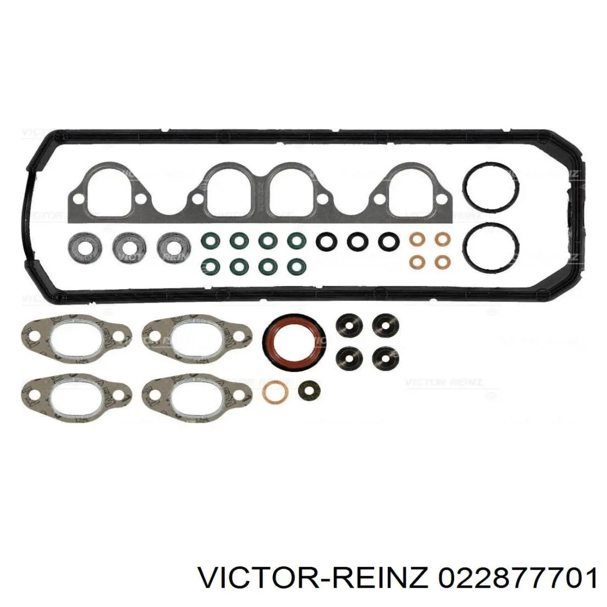 Комплект прокладок двигуна, верхній Victor Reinz 022877701 ціна, від 40.69 USD