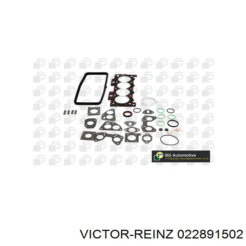 022891502 Victor Reinz комплект прокладок двигуна, верхній