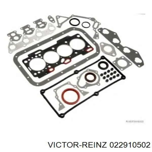 Комплект прокладок двигуна, верхній Victor Reinz 022910502 ціна, від 55.36 USD