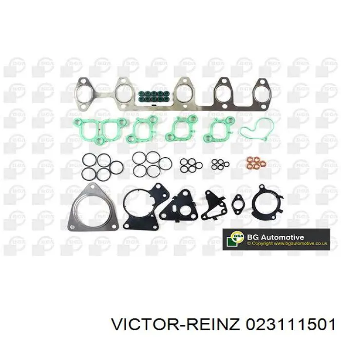 23111501 Victor Reinz комплект прокладок двигуна, верхній
