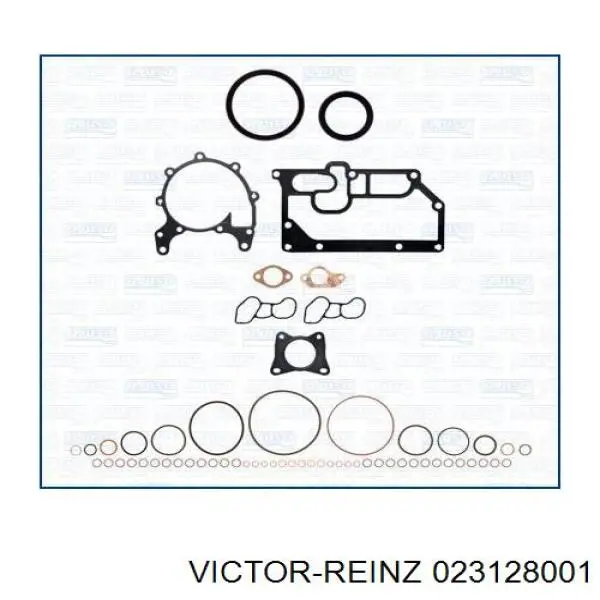 023128001 Victor Reinz комплект прокладок двигуна, верхній