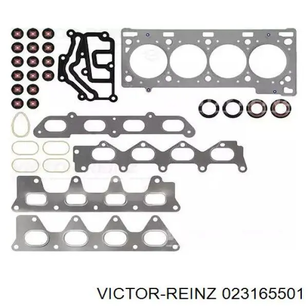 Комплект прокладок двигуна, верхній Victor Reinz 023165501 ціна, від 106.28 USD