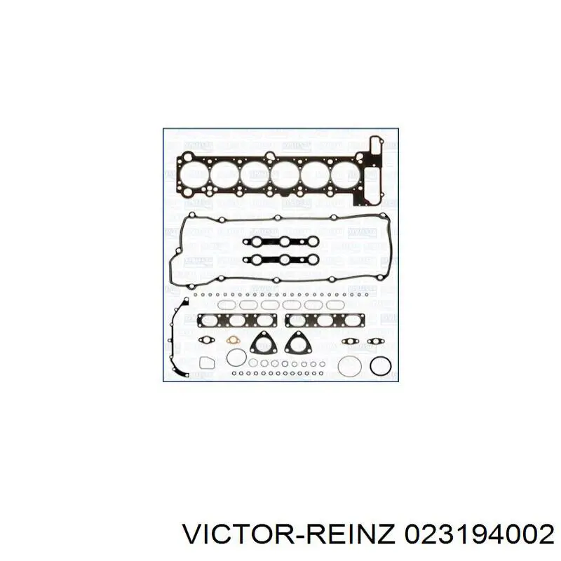 Комплект прокладок двигуна, верхній Victor Reinz 023194002 ціна, від 74.26 USD