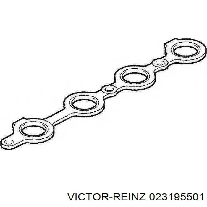 Комплект прокладок двигуна, верхній Victor Reinz 023195501