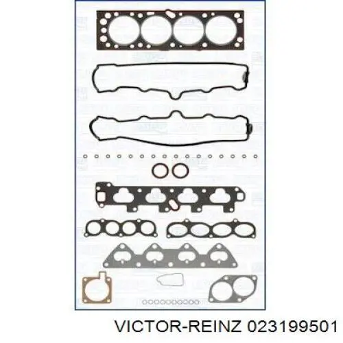 Комплект прокладок двигуна, верхній Victor Reinz 023199501 ціна, від 61.27 USD