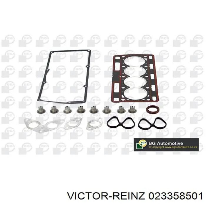 023358501 Victor Reinz комплект прокладок двигуна, верхній