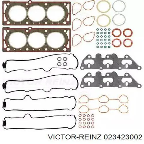 Комплект прокладок двигуна, верхній Victor Reinz 023423002 ціна, від 147.10 USD