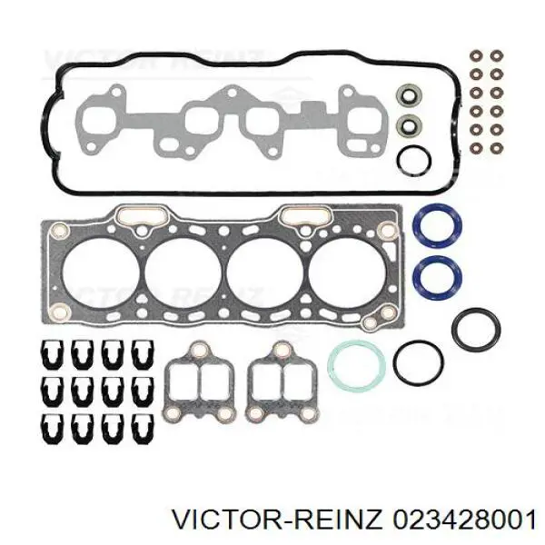 Комплект прокладок двигуна, верхній 023428001 Victor Reinz