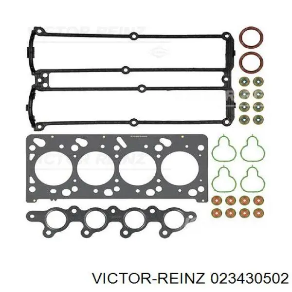 Комплект прокладок двигуна, верхній 023430502 Victor Reinz